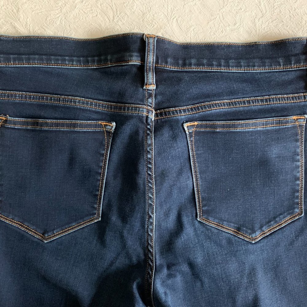 J. Crew Factory Dark Wash Ankle Skinny Jeans - Picture 5 of 6